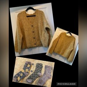 Cozy Fall Cardigan Sweater Size M